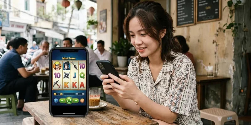 Giao diện Mini Poker 789club slot nhỏ gọn dễ làm quen