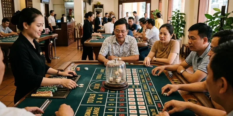 Giao diện toàn cảnh sảnh game Sicbo 789Club