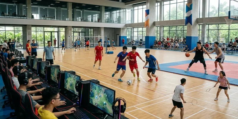 Các bộ môn thể thao và esports đa dạng