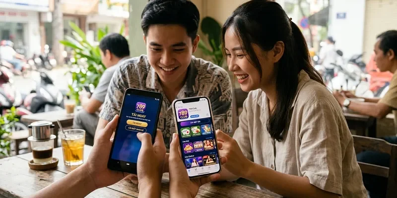 Giao diện tải app 789Club bản tối ưu cho Android và iOS